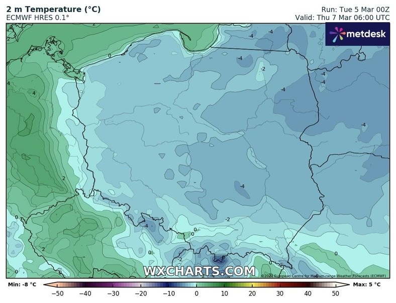 W nocy w całej Polsce chwyci mróz