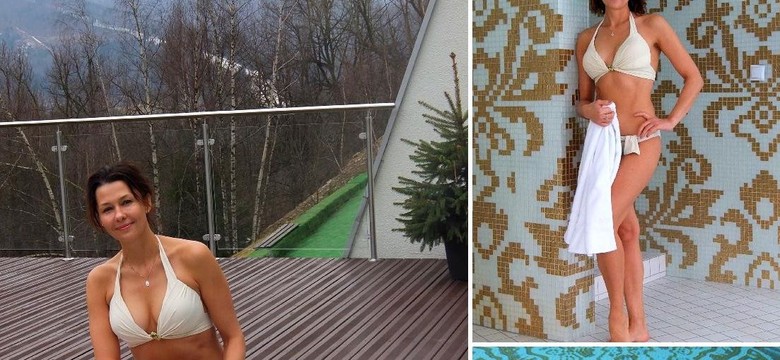Seksowna Anna Popek w bikini. Gwiazda TVP ma 46 lat