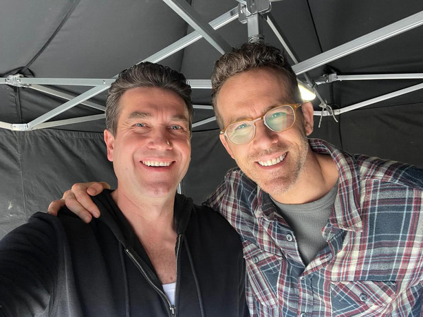 Marcin Dorociński i Ryan Reynolds