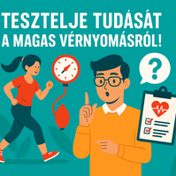 Mennyit tud a magas vérnyomásról? Tesztelje magát kvízjátékkal!