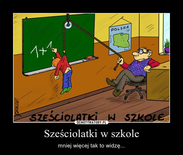 Sześciolatki do przedszkoli