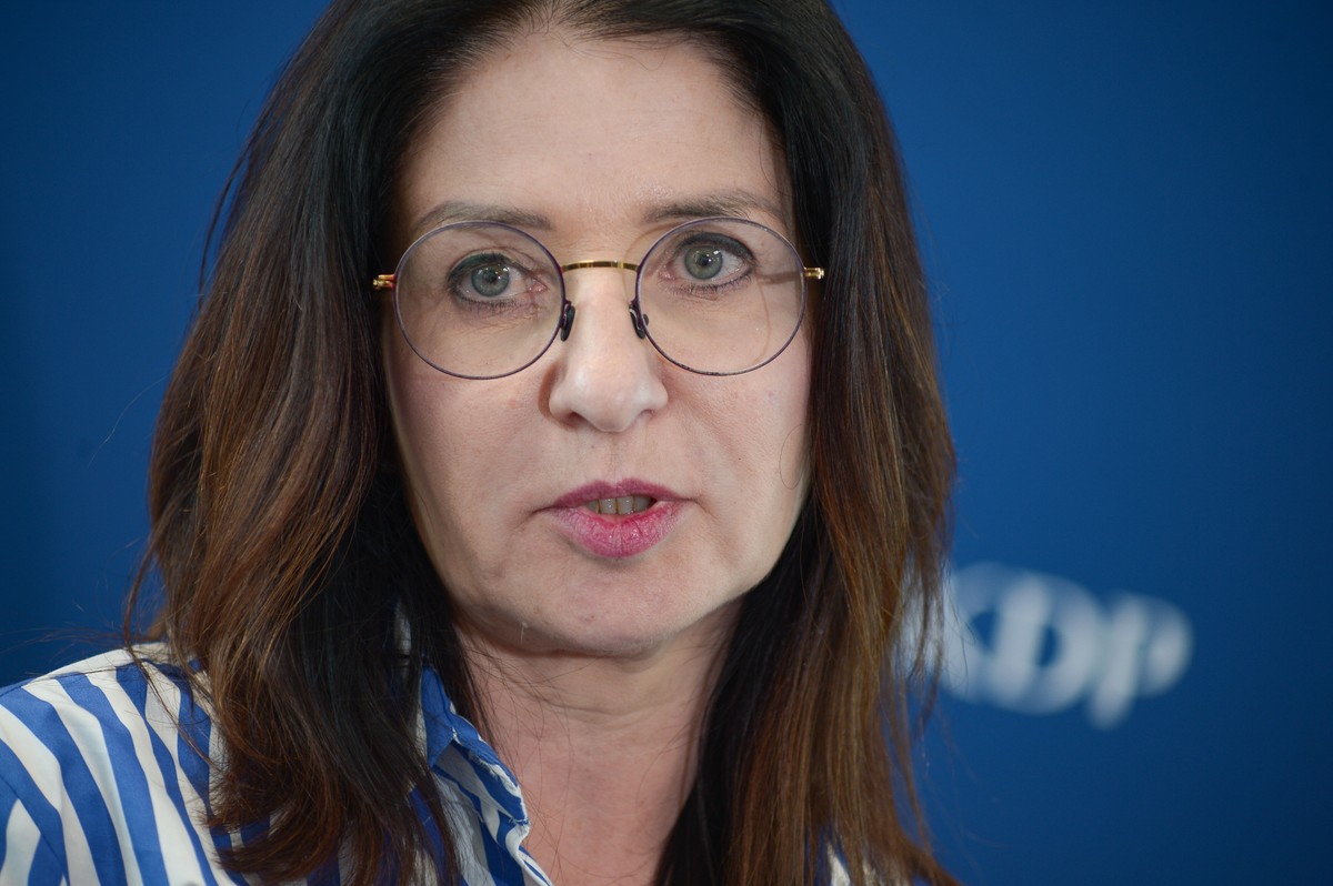 Przewodnicząca Państwowej Komisji do spraw przeciwdziałania wykorzystaniu seksualnemu małoletnich poniżej lat 15 Karolina Bućko PAP/Marcin Obara