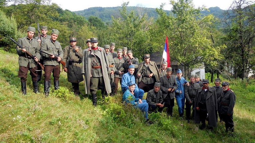 Ekipa filma "Gorski car" u Ljuboviji