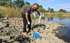 'Skala jest coraz większa'. W Szczecinie zebrał się sztab kryzysowy ws. sytuacji na Odrze