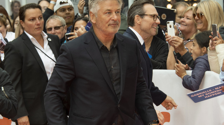 Alec Baldwin amerikai színész a The Public című film bemutatóján, a 43. Torontói Nemzetközi Filmfesztiválon 2018. szeptember 9-én. / Fotó: MTI/EPA/Warren Toda