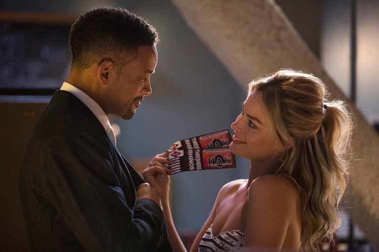 Margot Robbie i Will Smith w filmie 'Focus'
