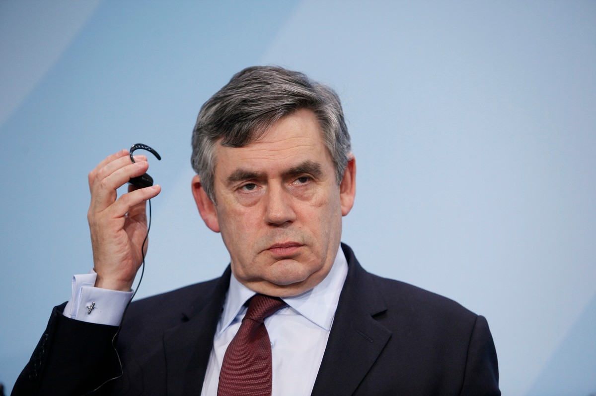 "Dziś najpotężniejsze kraje świata uzgodniły globalny plan dla poprawy stanu gospodarki i reform" - powiedział Brown. Fot. Bloomberg