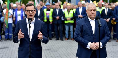 Premier Morawiecki gasi pożar w Turowie, a opozycja grzmi: "Powinien wziąć się do roboty!"