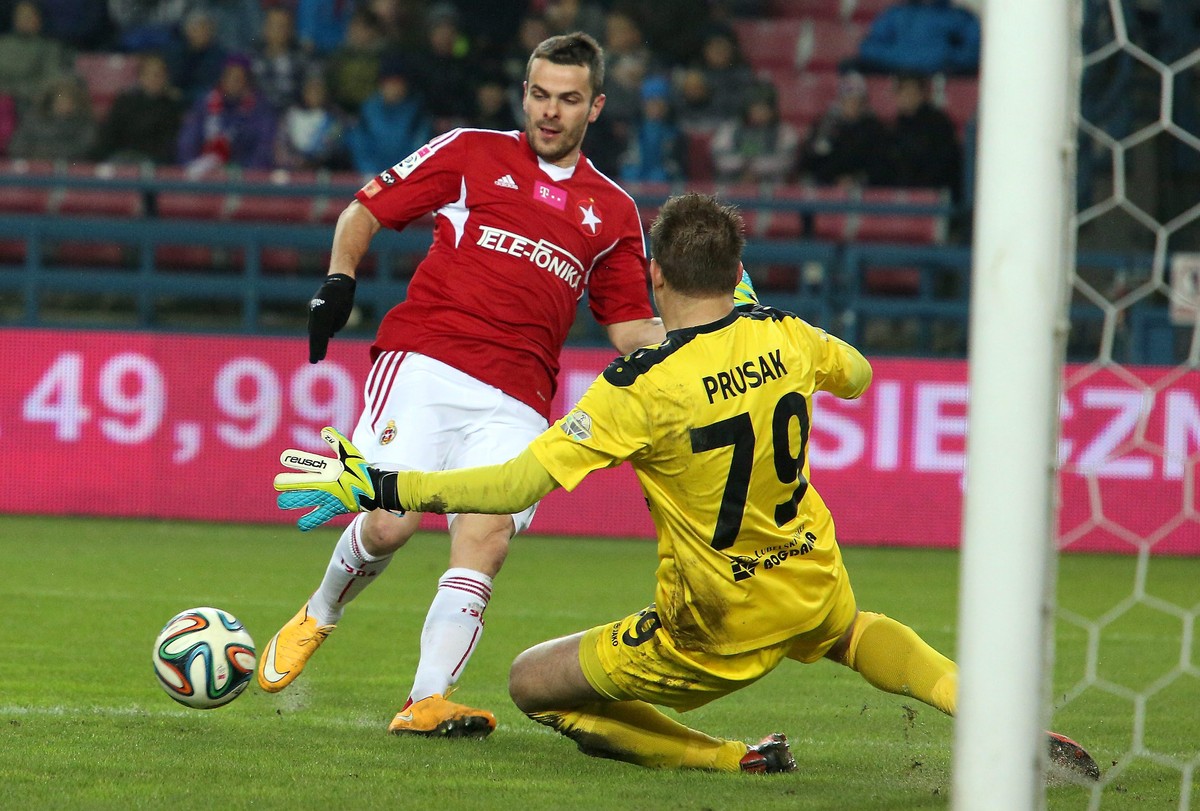 T-Mobile Ekstraklasa: Wisła Kraków - Górnik Łęczna 2:0