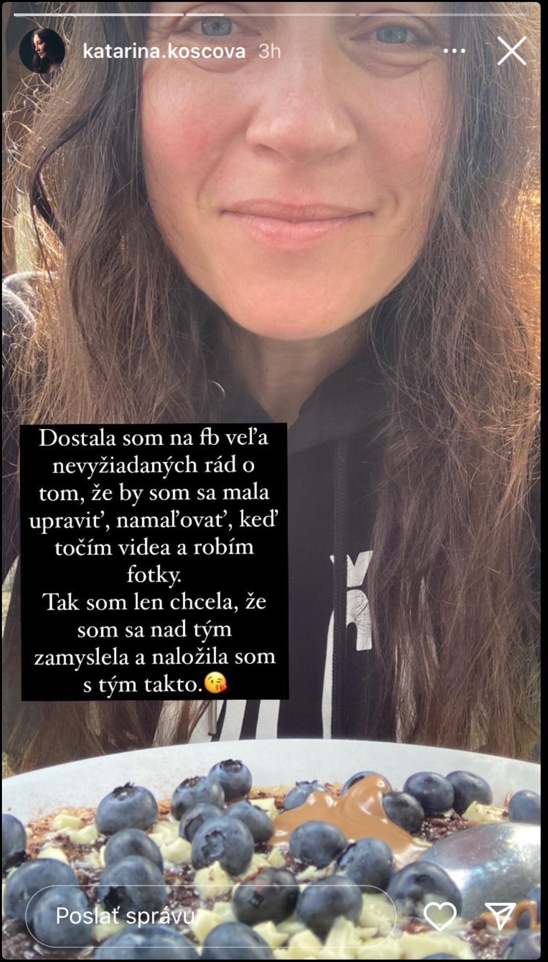 Speváčka Katarína Koščová