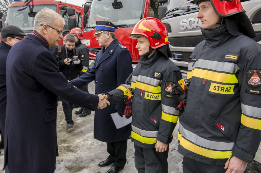 Strażacy ze Śląska dostali nowe wozy