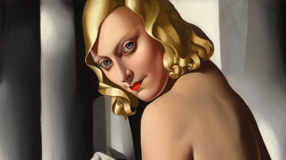 Tamara de Lempicka, "Portrait de Marjorie Ferry"