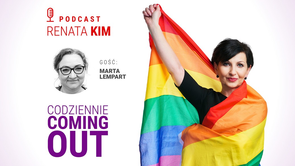 Marta Lempart w podcaście Renaty Kim Codziennie coming out