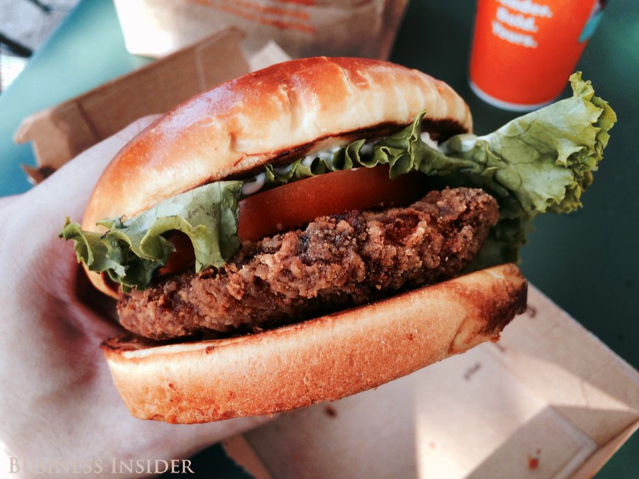 McDonald's new buttermilk chicken sandwich.