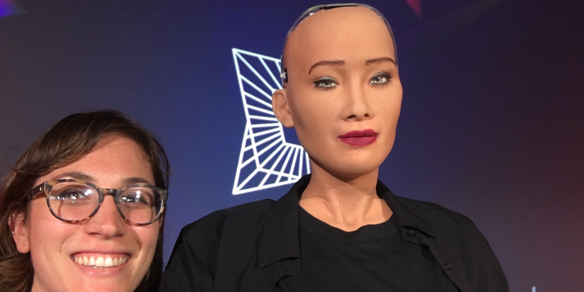 I met Sophia, the world's first robot citizen, and the way she said goodbye nearly broke my heart