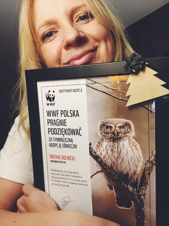 Akcja WWF: Marzena Rogalska dla Michała Rolnickiego