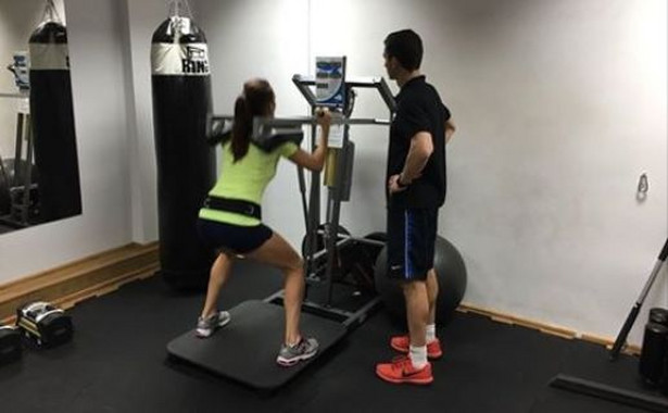 Zobacz, jak Agnieszka Radwańska ćwiczy na siłowni