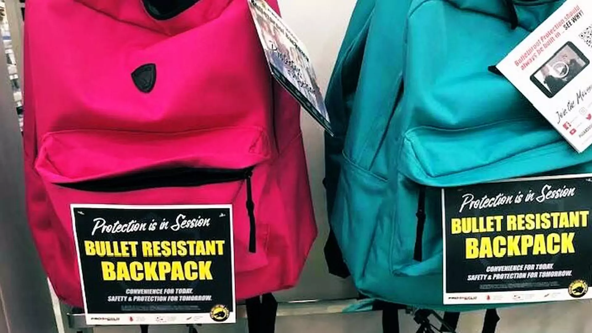 Kuloodporne plecaki hitem w sklepach w USA. "Siostrzenica chce go na urodziny"