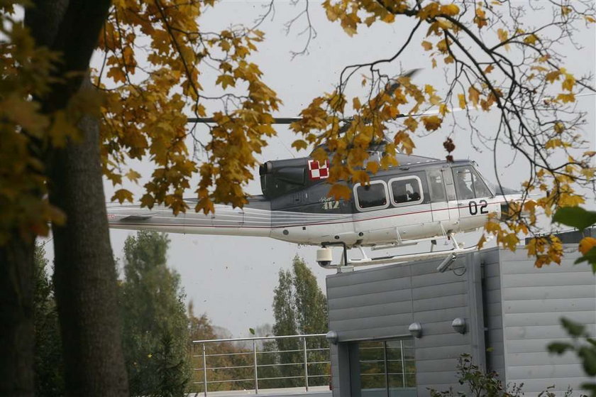 Prezydent RP przewiózł Platiniego helikopterem