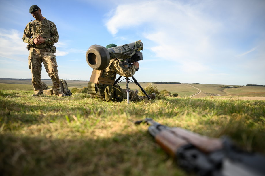 Siły Zbrojne Wielkiej Brytanii szkolą ukraińskich rekrutów na południu Anglii