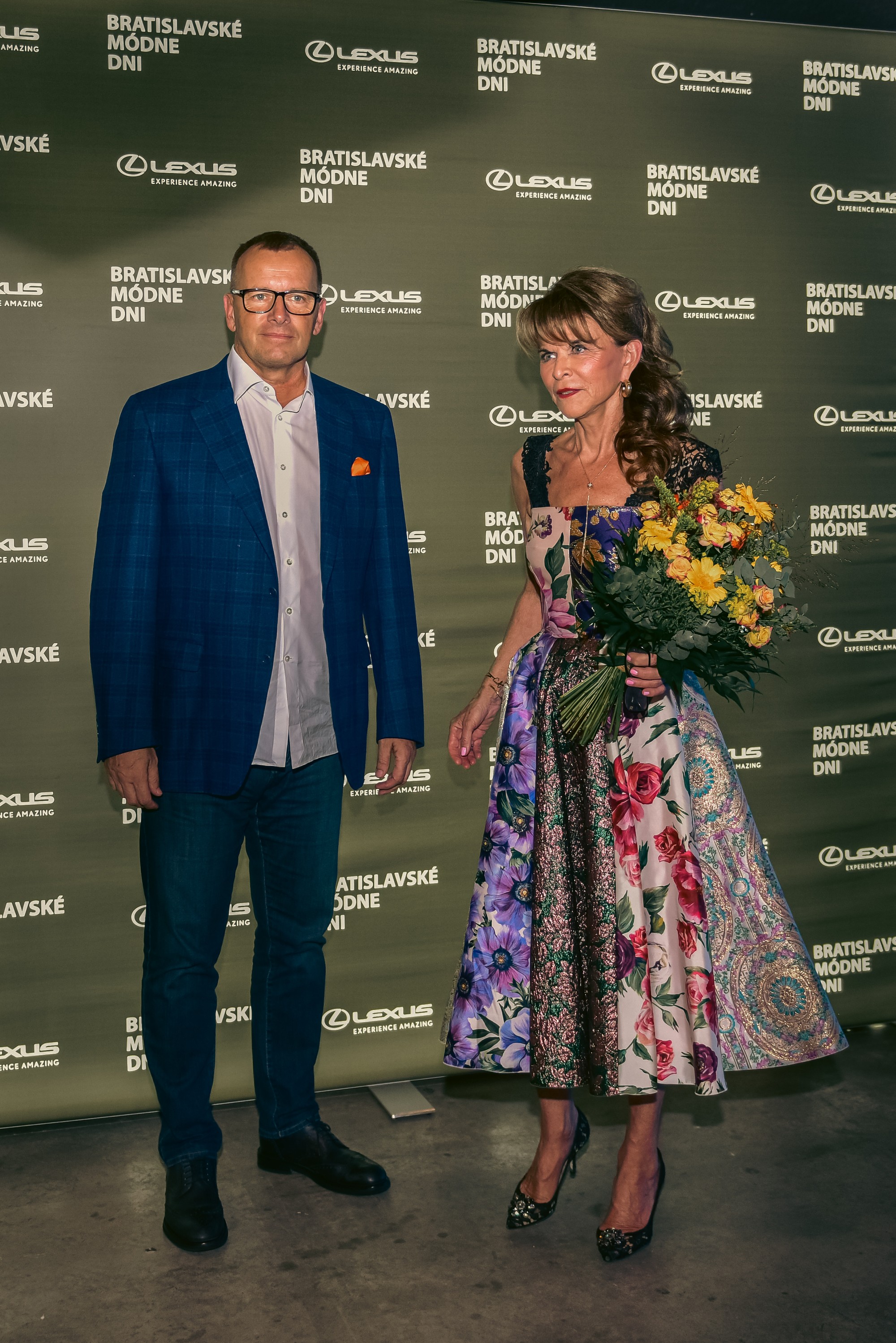 Bratislavské módne dni - deň druhý - Mária Reháková a Boris Kollár.