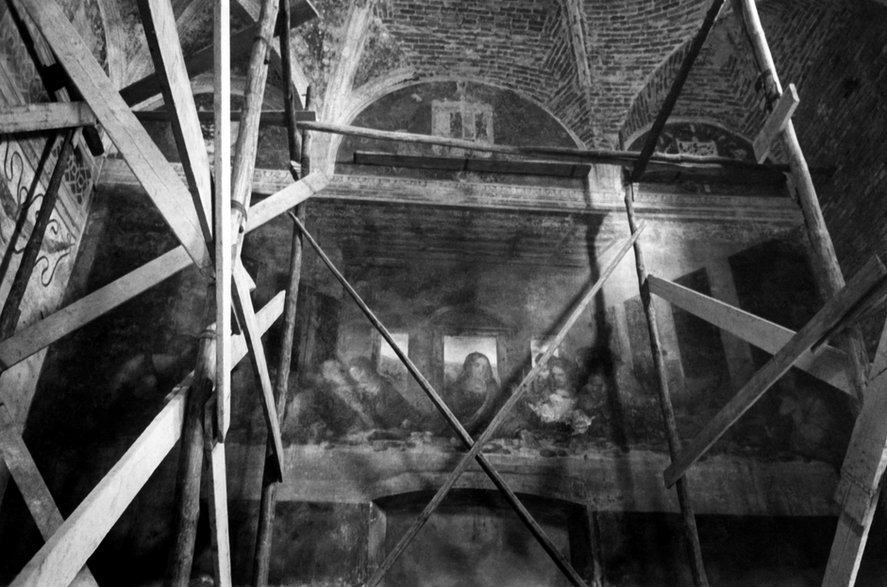 "Ostatnia Wieczerza" Leonarda Da Vinci w trakcie II wojny światowej