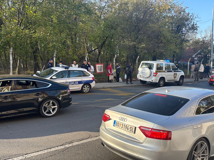 Saobraćajna nesreća na Banjici