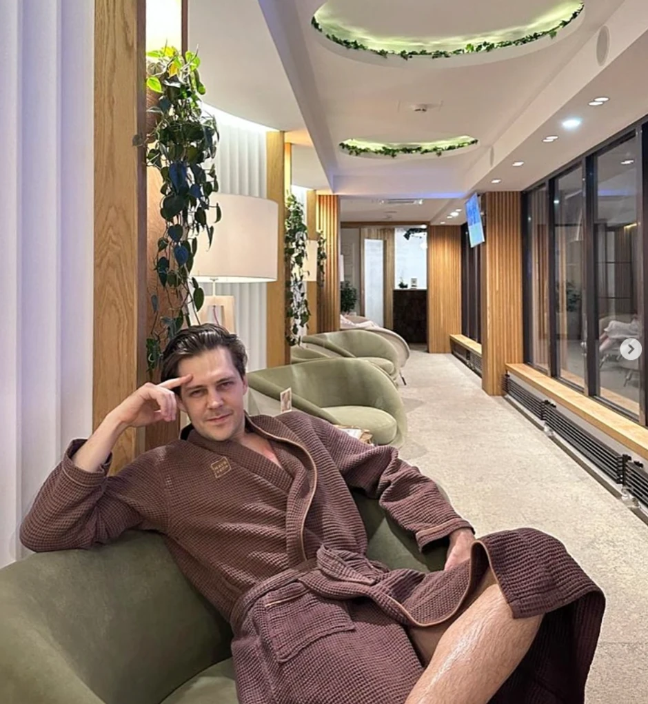 Miloš Biković na odmoru