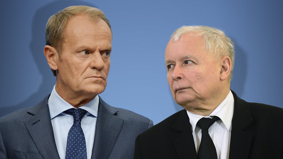 Jarosław Kaczyński i Donald Tusk