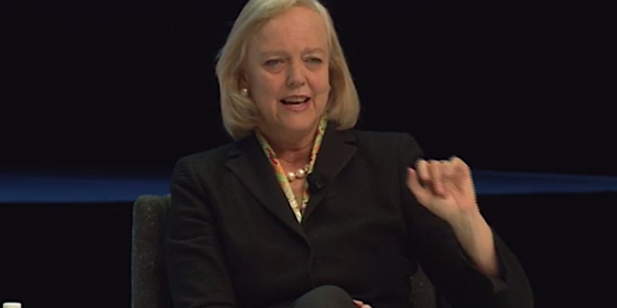 Hewlett Packard Enterprise CEO Meg Whitman