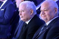 Prezes PiS Jarosław Kaczyński i szef NBP Adam Glapiński