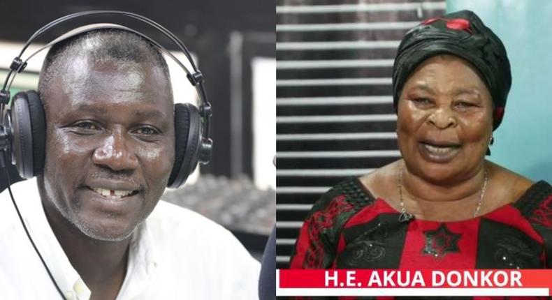 Akua Donkor names Neat FM’s Adakabre Frimpong Manso as running mate