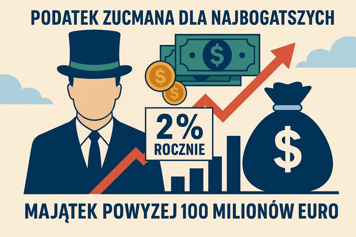 Podatek Zucmana od najbogatszych to ciekawy pomysł.