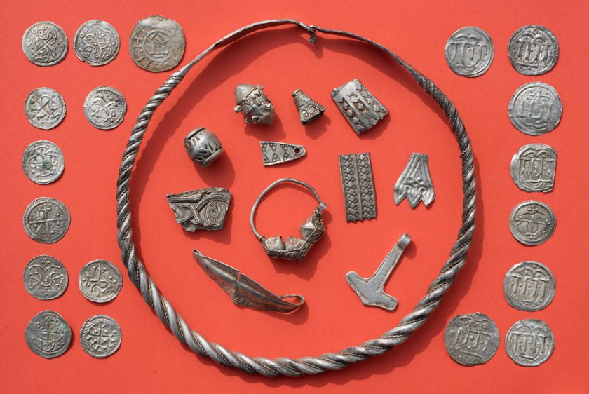 Silver treasure found on the Baltic island of Rgen