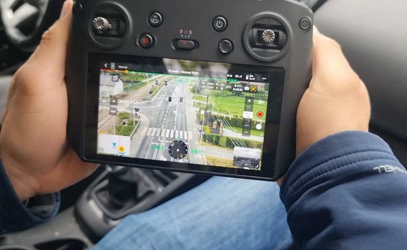 Kontrola drogowa, policja, policjant