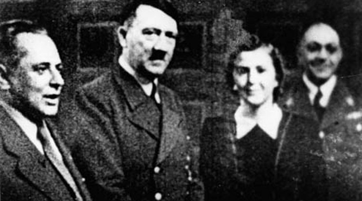 Hitler, és kedvese Eva Braun /Fotó: Northfoto