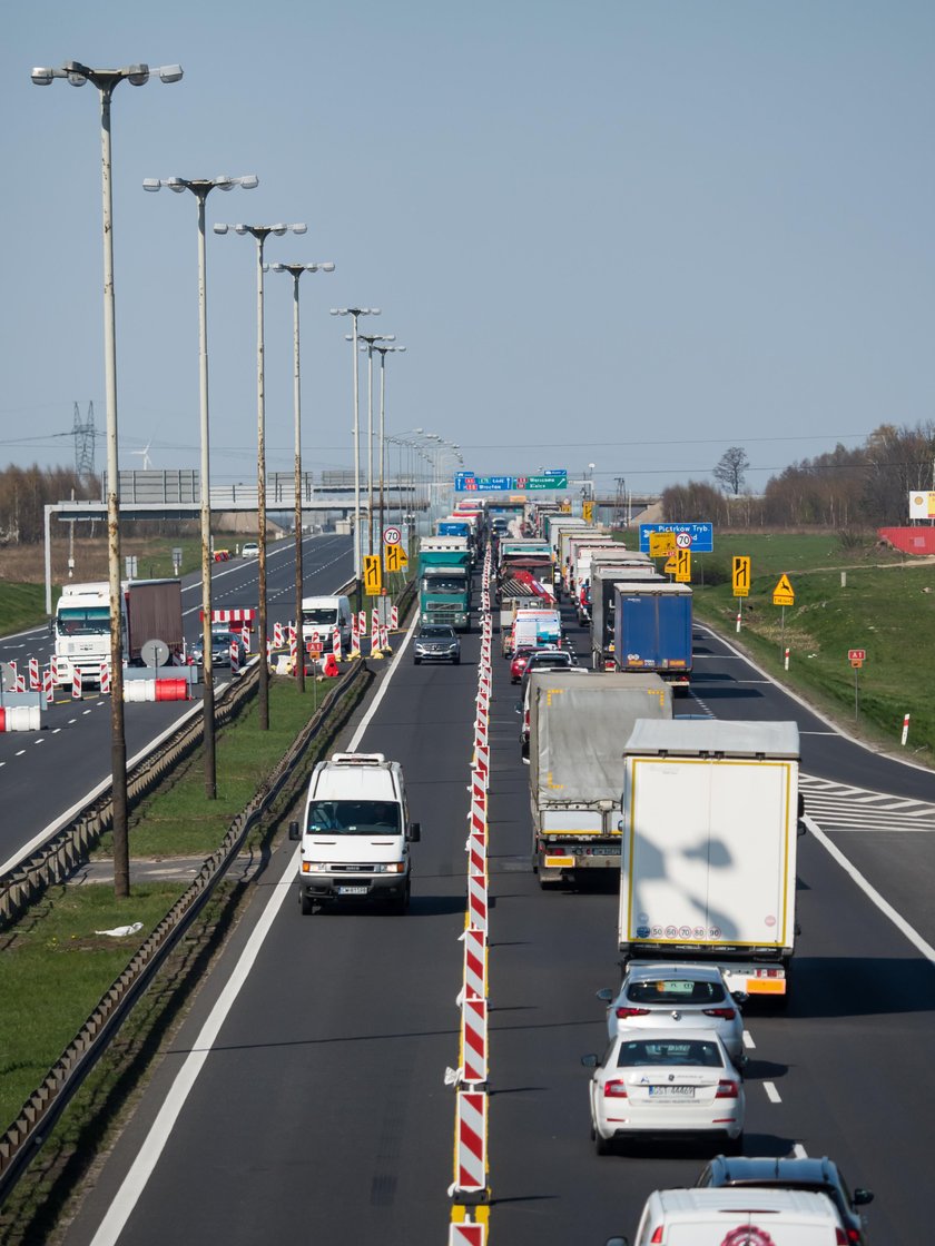 Autostrada A1 pod Łodzią