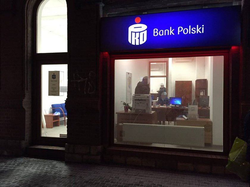 Napad na bank w Opolu