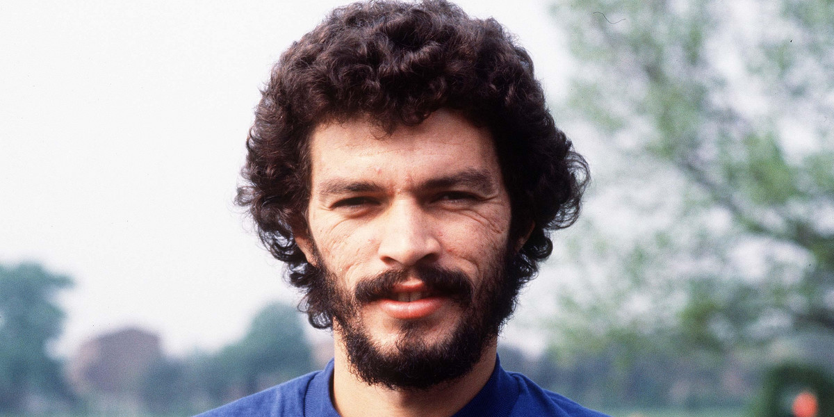 Piłkarz Socrates z Brazylii
