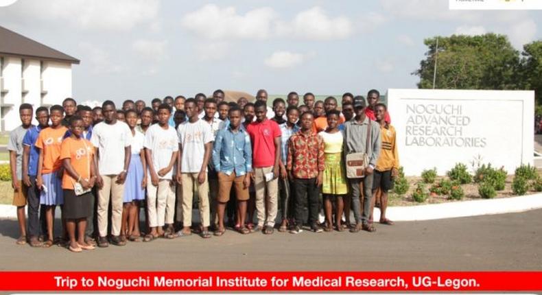 NSMQ students tour Ghana Standards Authority, Noguchi Memorial Institute