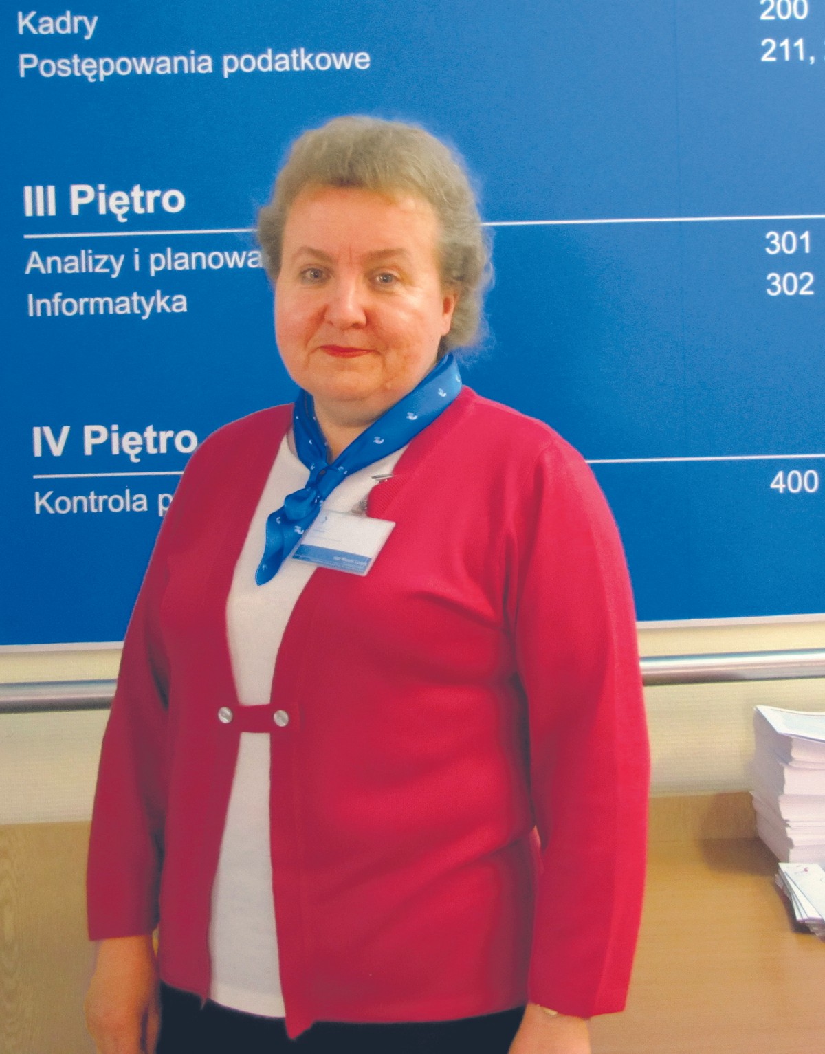 Wanda Czopik starszy komisarz skarbowy w Urzędzie Skarbowym w Wieliczce