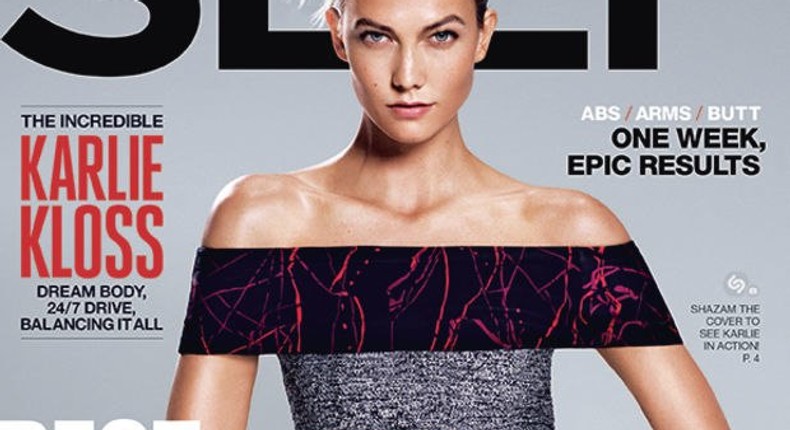 Karlie Kloss shows off amazing body for Self Magazine August 2015 issue