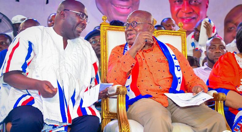 President Nana Addo Dankwa Akufo-Addo and Vice President Dr Mahamudu Bawumia