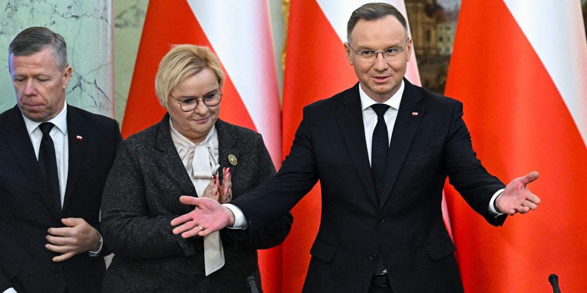 Prezydent Andrzej Duda dał w ub.r. 900 tys. zł na nagrody dla swoich pracowników