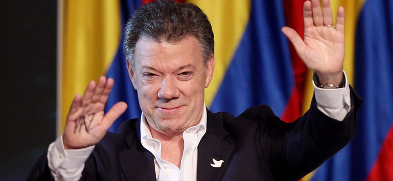Prezydent Kolumbii Juan Manuel Santos tegorocznym laureatem Pokojowej Nagrody Nobla