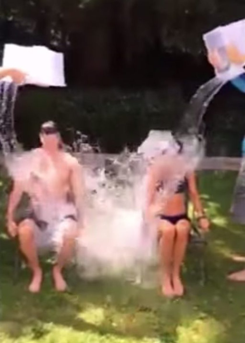 Anna i Robert Lewandowscy wzięli udział w Ice Bucket Challenge! Zobaczcie wideo!