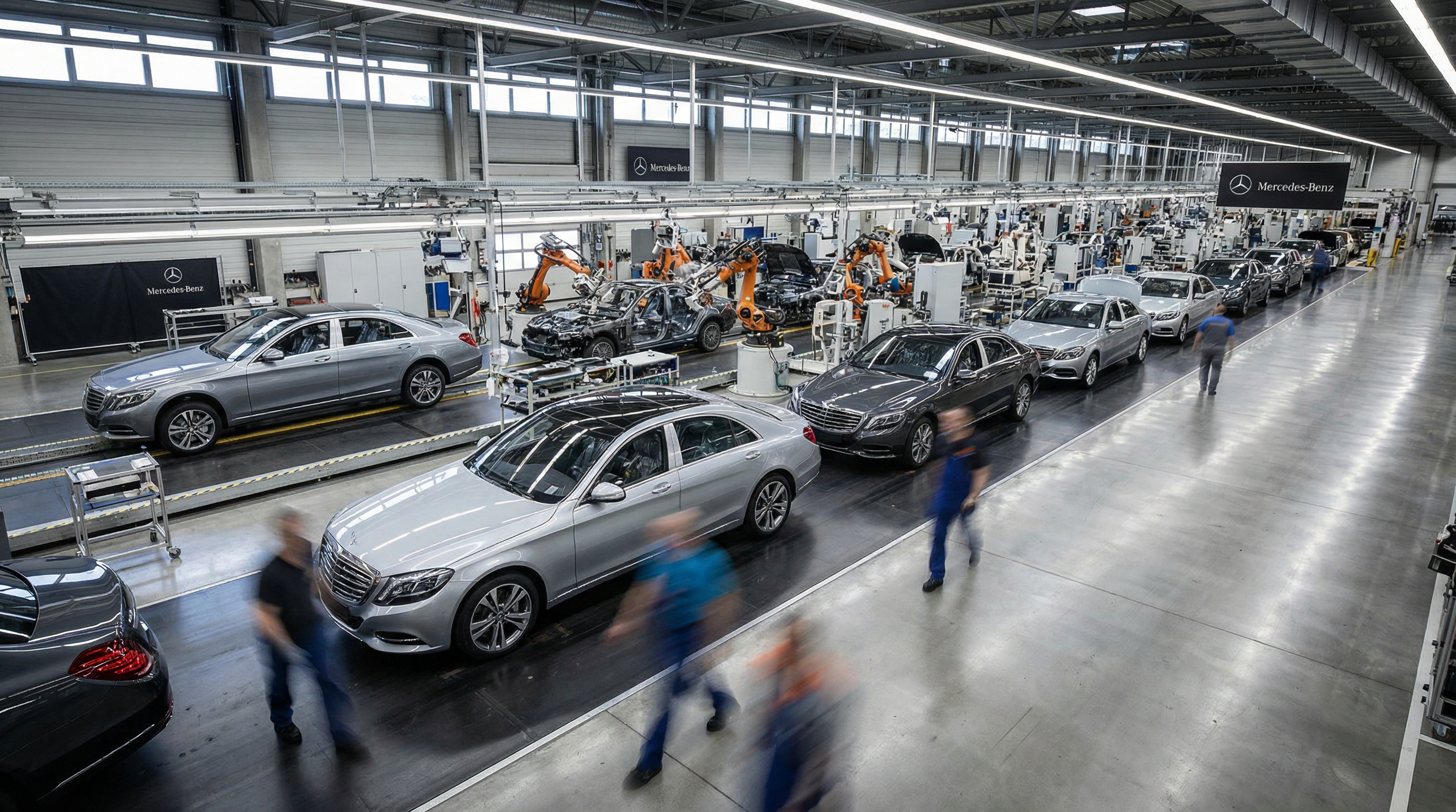 Mercedes s'effondre : bénéfices divisés par deux en 2025