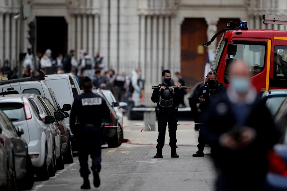 Policija na ulicama Nice