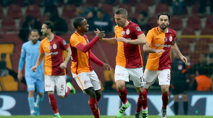 Bajban a Galatasaray / Fotó: AFP