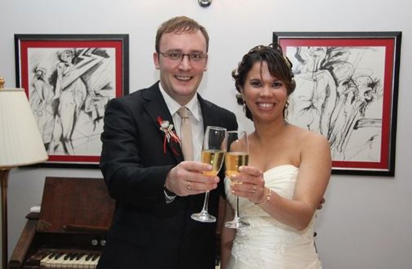 Srećni par: Bojan i Rosana 